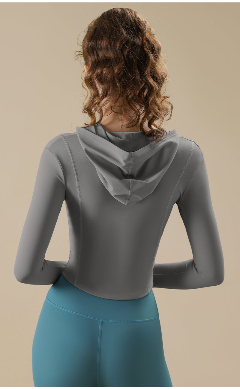 에어리 슬림 집업 | Airy Slim Zip-Up