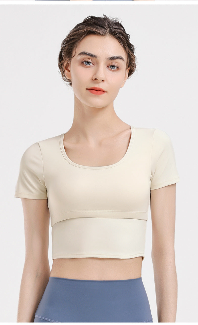커브라인 숏탑 | Curveline Short Top