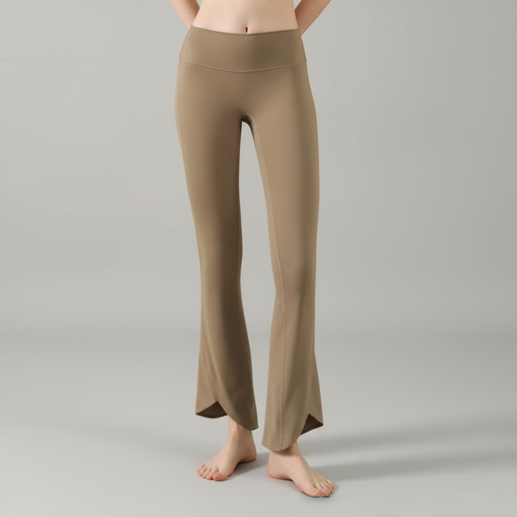 세미 부츠컷 하이웨스트 레깅스 | Semi Bootcut High-Waist Leggings